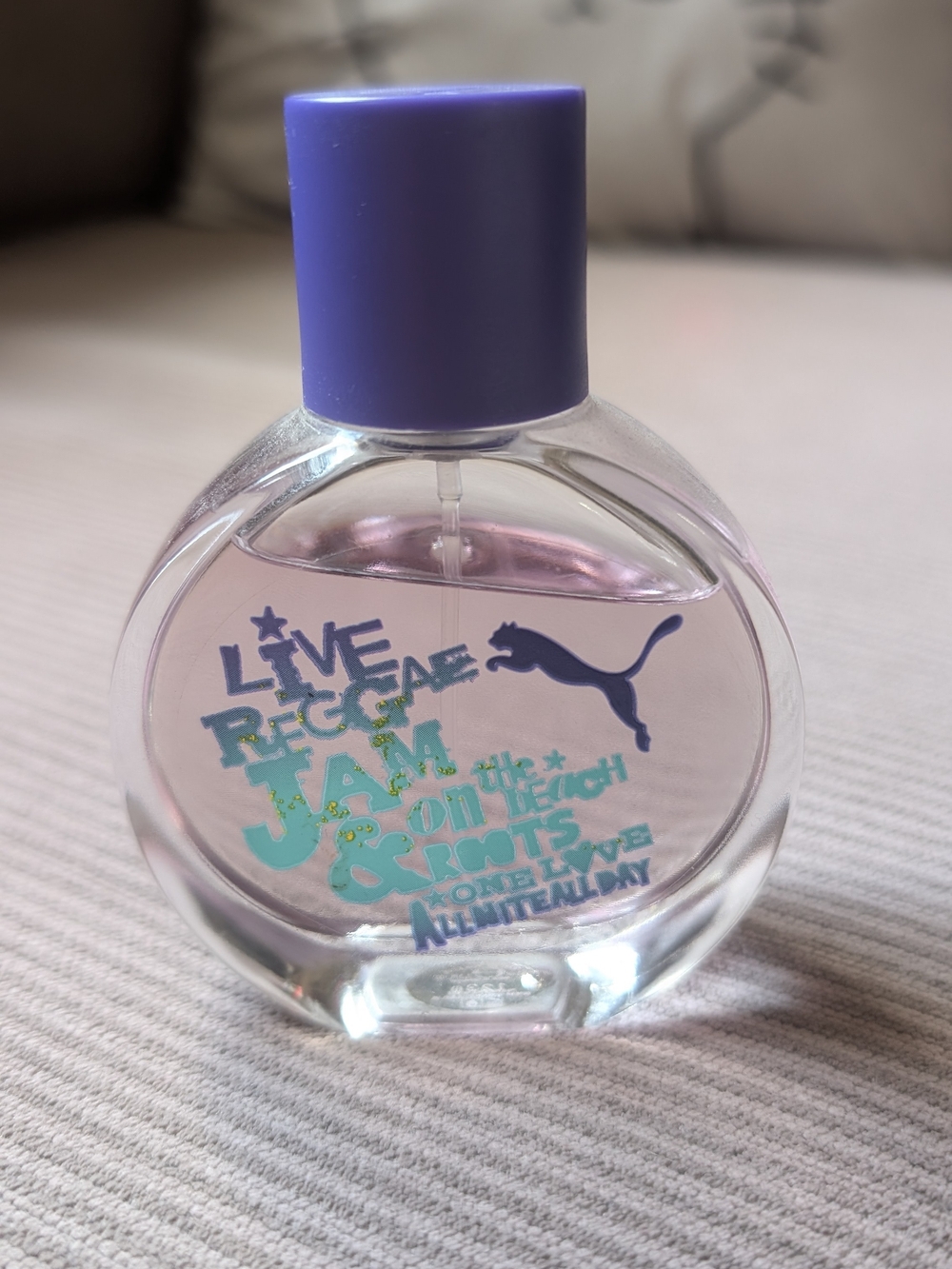 Puma Live Peace Love Jam Eau de Toilette Spray - Purple 2011